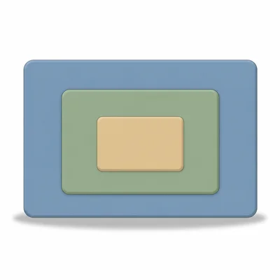 Nested blocks show geologic time units arranged from largest to smallest.