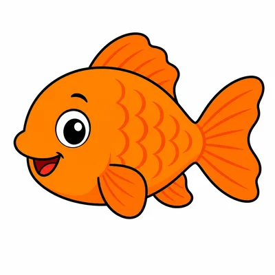 An orange fish