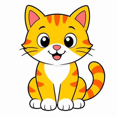 A cute cat.