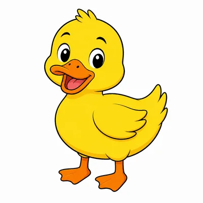 A yellow duck.