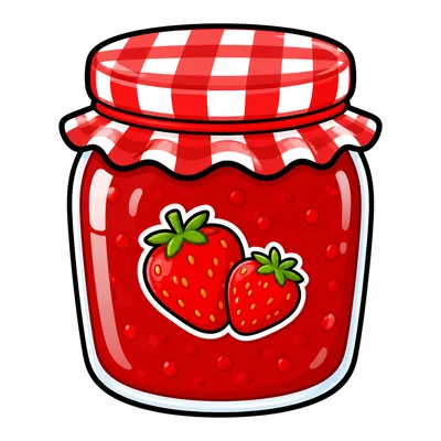 A jar of jam.