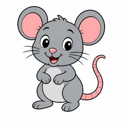 A gray mouse.