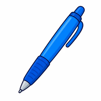 A blue pen
