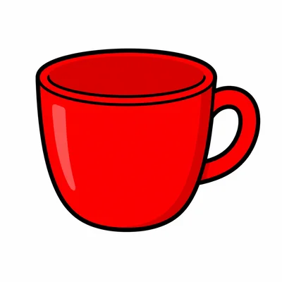 A red drinking cup.