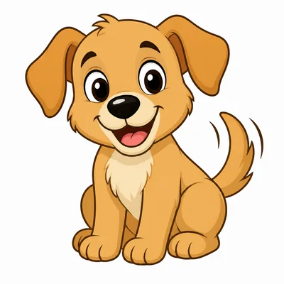 A cute puppy.