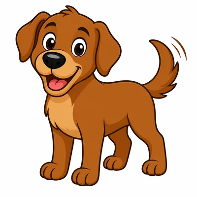 A big friendly dog.