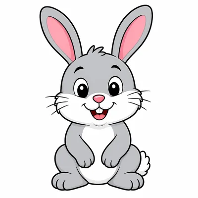 A smiling rabbit.
