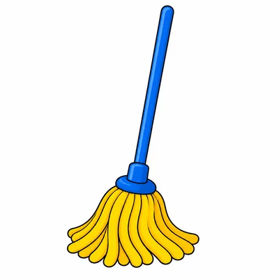 A mop.