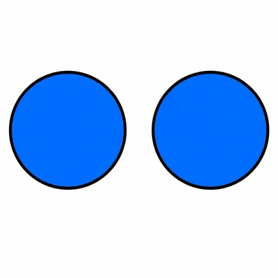 Two blue counting counters.