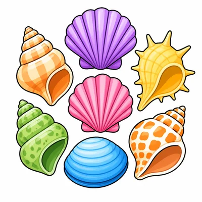 Seven shells.