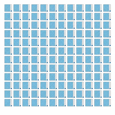 Two hundred grids showing eight tenths shaded and eight hundredths shaded.