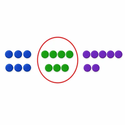 Three counter models, with the near-double model circled.