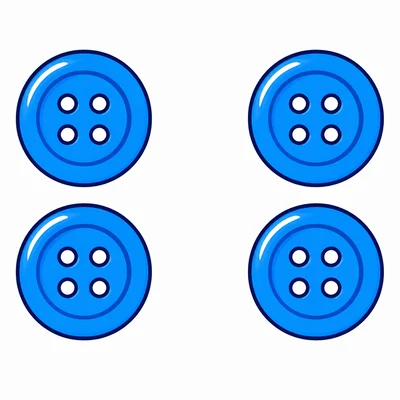Four blue buttons in two groups of two.