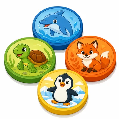 One group with four counters.