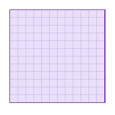 A square grid of tiles showing a twelve by twelve array.