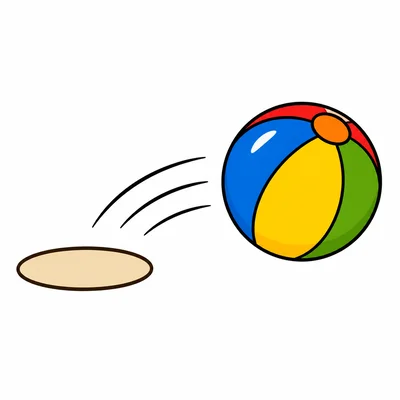 One ball rolls away, leaving an empty spot.