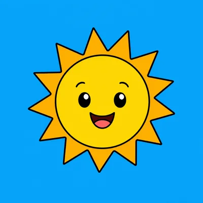 A clear blue sky.