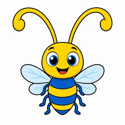 An insect with large antennae.