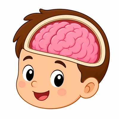 The skull protects the brain.
