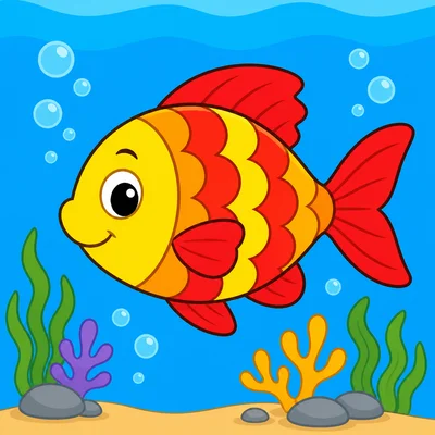 A fish living in the ocean.