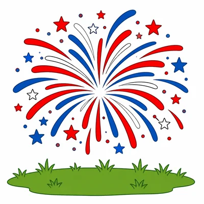 Fireworks during a celebration.