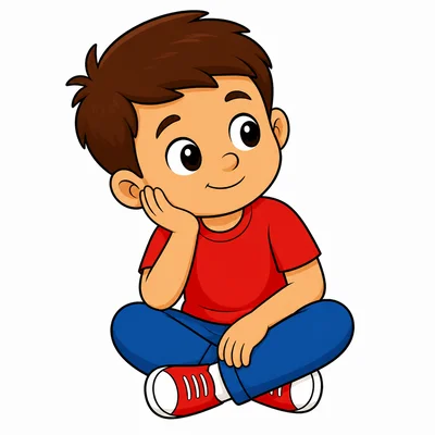 A child listening kindly to an adult