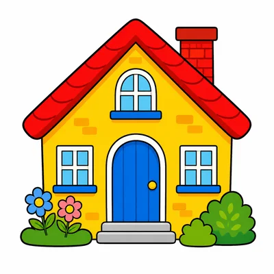 A small cozy house.
