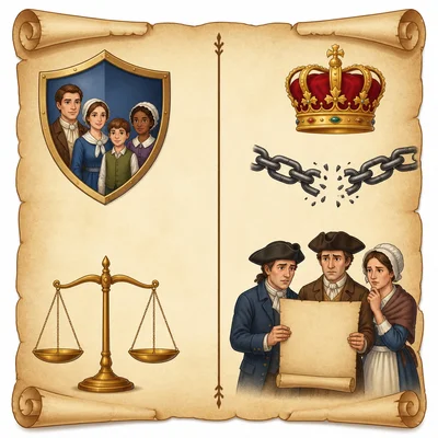 A document divided into sections about rights and complaints.